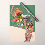 A Soul in Bloom Wrapping Paper Gallery Image 1