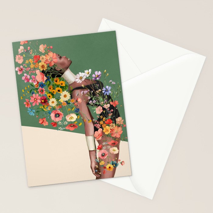 A Soul in Bloom Stationery Card Gallery Image 2