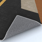 Geometric Compo 1 Filet - terra Rug Gallery Image 4