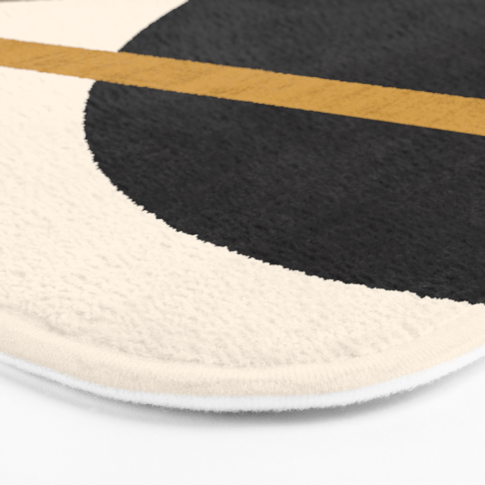 Geometric Compo 1 Filet - terra Bath Mat Gallery Image 3