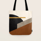 Geometric Compo 1 Filet - terra Tote Bag Gallery Image 1