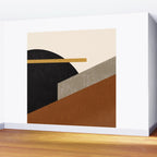 Geometric Compo 1 Filet - terra Wall Mural Gallery Image 2