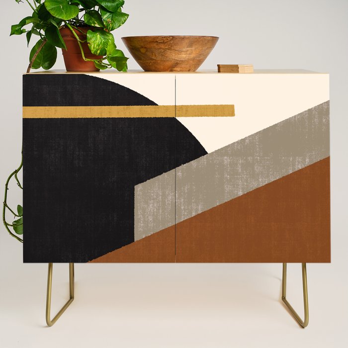 Geometric Compo 1 Filet - terra Credenza Gallery Image 1