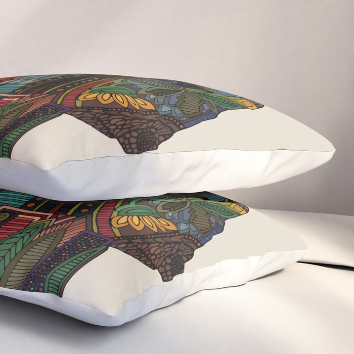 bison bone beige Pillow Sham Gallery Image 3