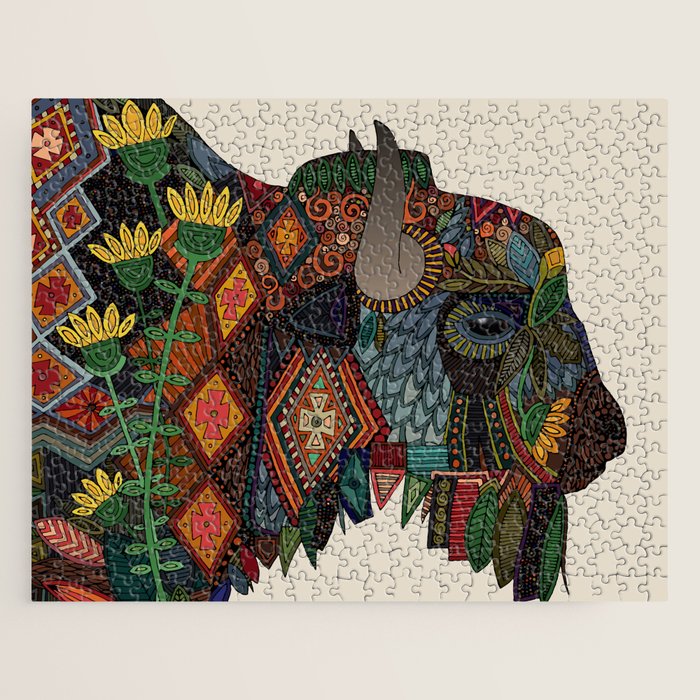 bison bone beige Jigsaw Puzzle Gallery Image 1
