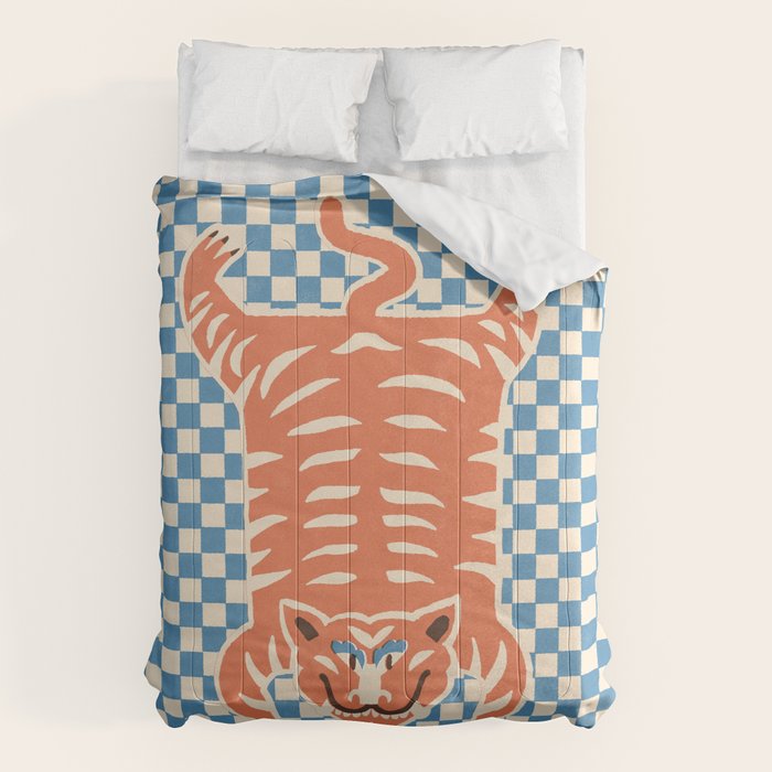 Tibetan tiger  Comforter Gallery Image 6