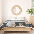 bunny bath time Duvet Cover Gallery Image 3