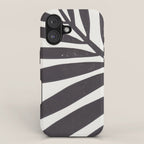 Linocut Branch #2 iPhone Case Gallery Image 1