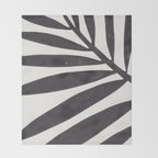 Linocut Branch #2 Throw Blanket Gallery Image 2