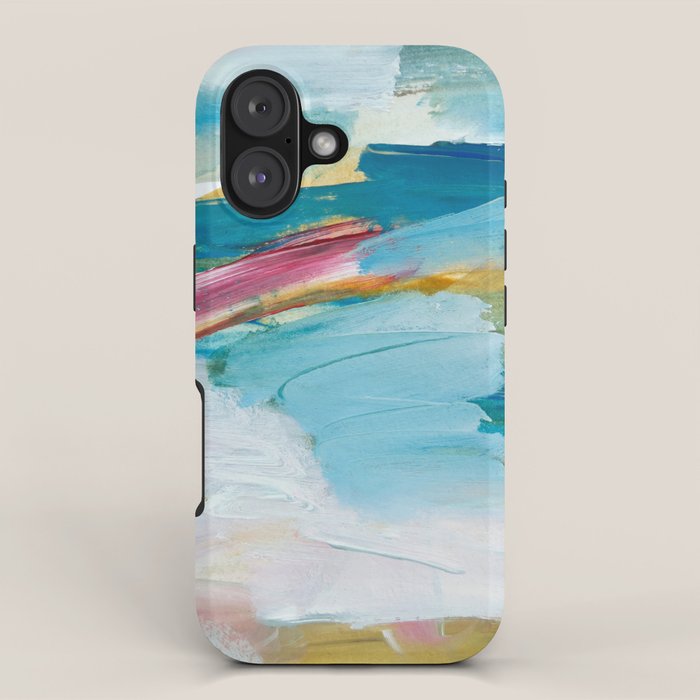 Abstract Oil Painting No. 55 iPhone Case Gallery Image 1