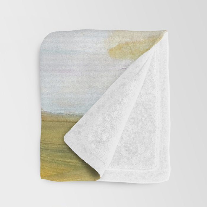 Abstract Oil Painting No. 55 Throw Blanket Gallery Image 3