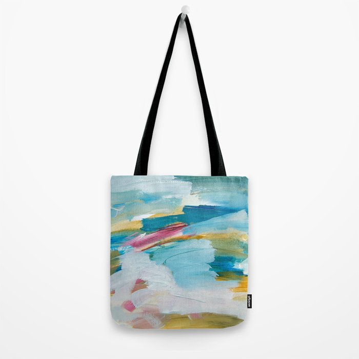 Abstract Oil Painting No. 55 Tote Bag Gallery Image 2