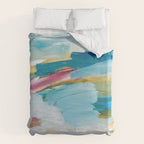 Abstract Oil Painting No. 55 Duvet Cover Gallery Image 6
