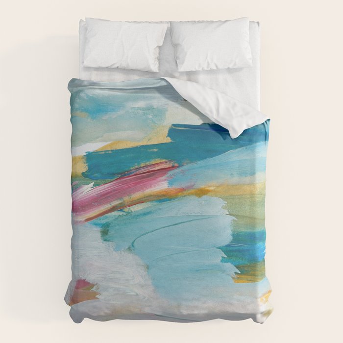 Abstract Oil Painting No. 55 Duvet Cover Gallery Image 6