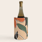 Elegant Botanical Line Art 2 Wine Chiller Gallery Image 1