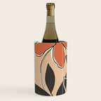 Elegant Botanical Line Art 2 Wine Chiller Gallery Image 2