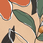 Elegant Botanical Line Art 2 Coffee Mug Gallery Image 2