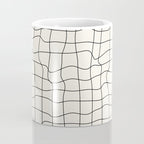 Warp Grid: Off-White Day Edition Coffee Mug Gallery Image 4