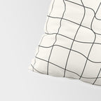 Warp Grid: Off-White Day Edition Pillow Sham Gallery Image 4