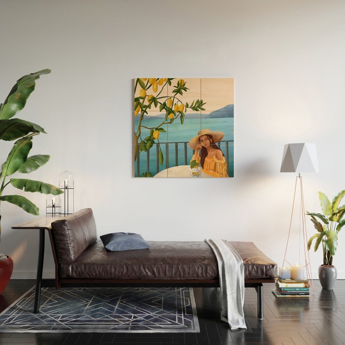 Golden Hour Serenity Wood Wall Art Gallery Image 2