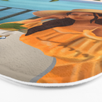 Golden Hour Serenity Bath Mat Gallery Image 3