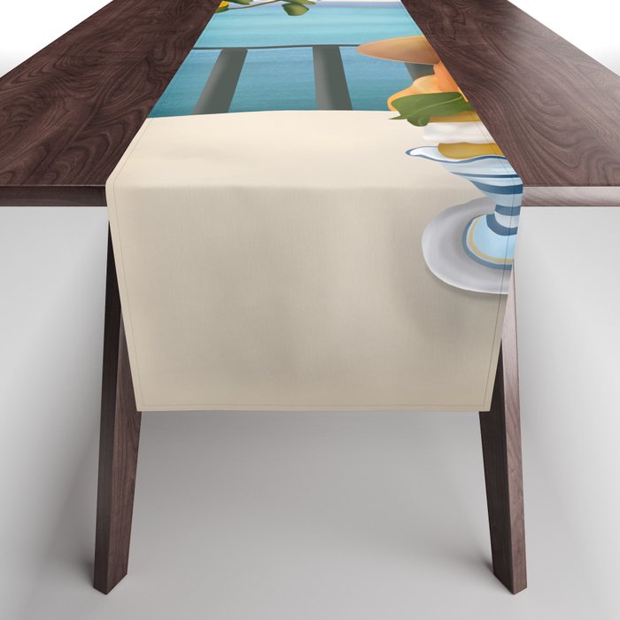 Golden Hour Serenity Table Runner Gallery Image 1