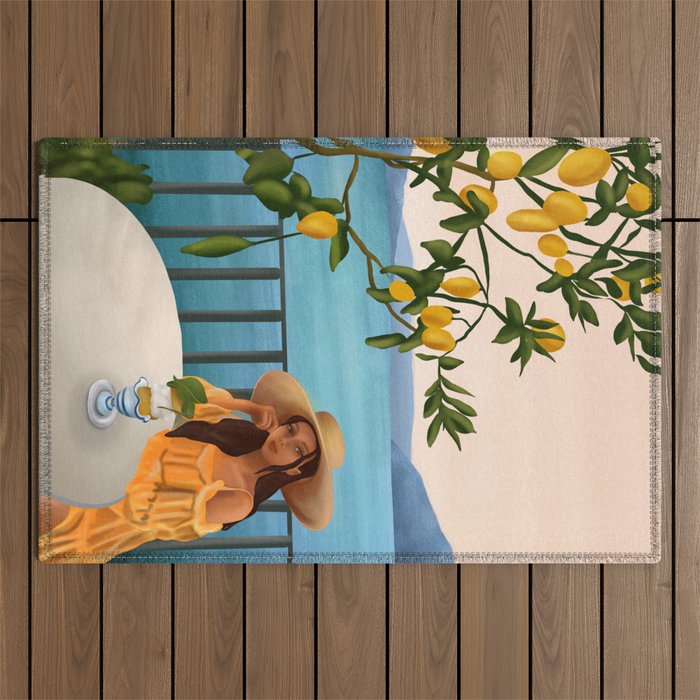 Golden Hour Serenity Outdoor Rug Gallery Image 1