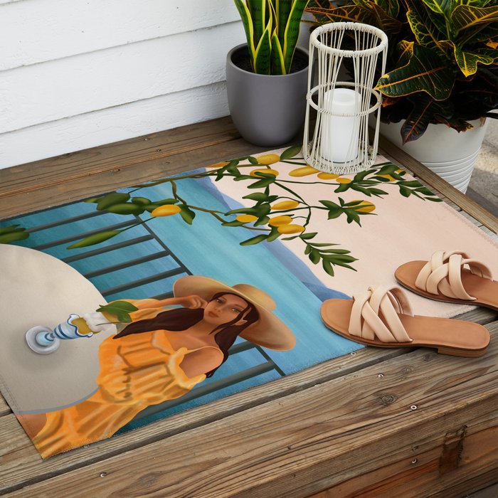 Golden Hour Serenity Outdoor Rug Gallery Image 2