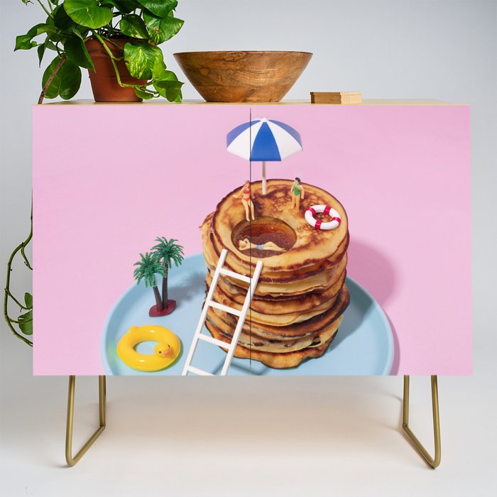 Pancakes pool Credenza Gallery Image 1