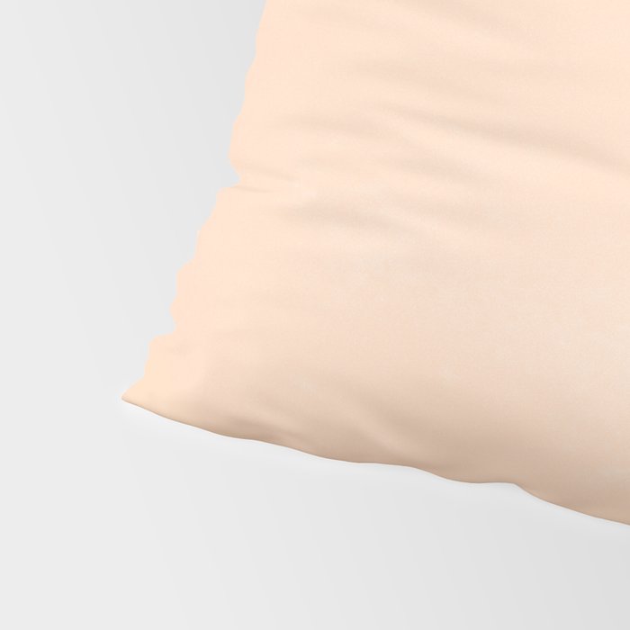 The Stare: Peach Cheetah Edition Pillow Sham Gallery Image 4