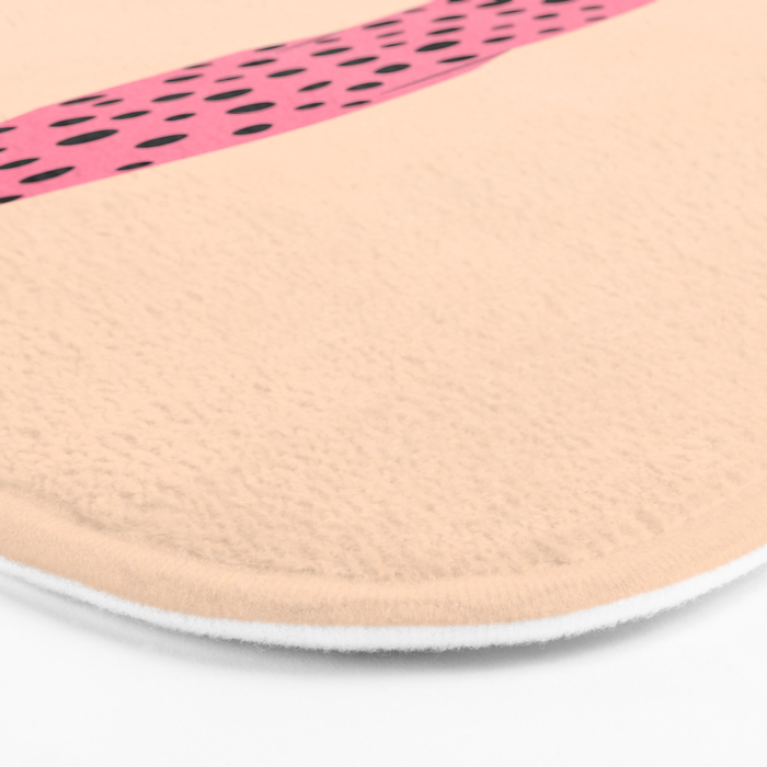 The Stare: Peach Cheetah Edition Bath Mat Gallery Image 3