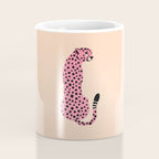 The Stare: Peach Cheetah Edition Coffee Mug Gallery Image 4