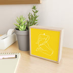 SUNNY WOMAN Mini Art Print Gallery Image 2