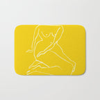 SUNNY WOMAN Bath Mat Gallery Image 1