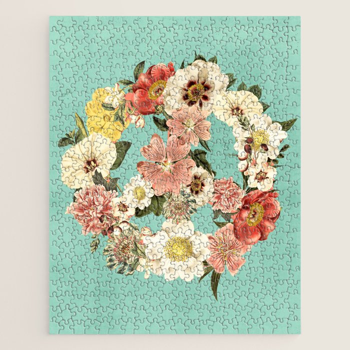 Botanica Peace sign Jigsaw Puzzle Gallery Image 1