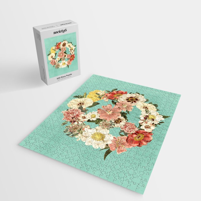 Botanica Peace sign Jigsaw Puzzle Gallery Image 2