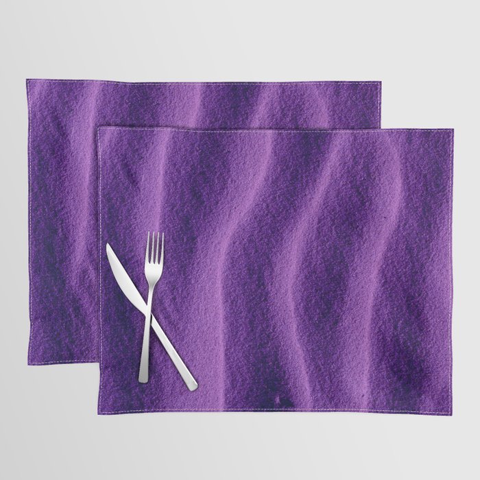 Sand Ripples - Purple Placemat Gallery Image 1
