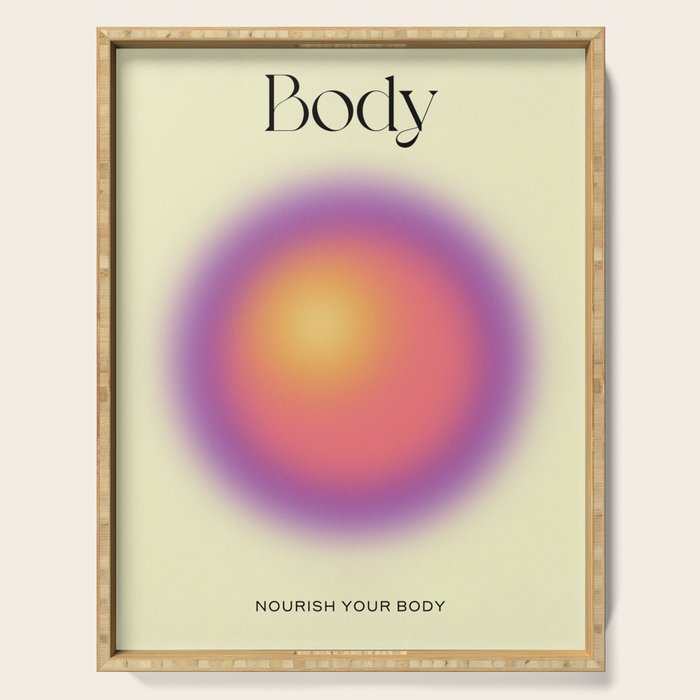 Body: Aura Gradient 02 Serving Tray Gallery Image 1