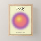 Body: Aura Gradient 02 Mini Art Print Gallery Image 1