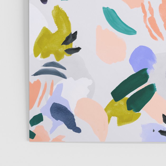 TERRAZZO BRUSHSTROKES Poster Gallery Image 3