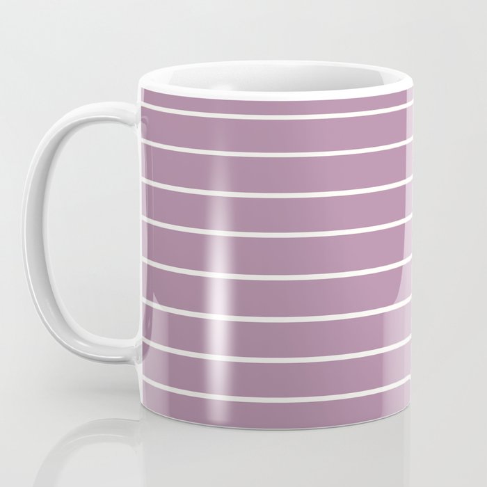 Minimal Arch XXXI Lilac Purple Modern Geometric Lines Coffee Mug Gallery Image 3