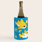Lemon shark and friends  Wine Chiller Gallery Image 2