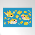 Lemon shark and friends  Welcome Mat Gallery Image 1