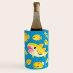 Lemon shark and friends  Wine Chiller Gallery Image 3