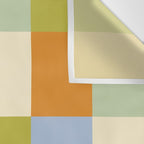 Bold Retro Checks Pattern - Large XXXVI Wall Tapestry Gallery Image 3