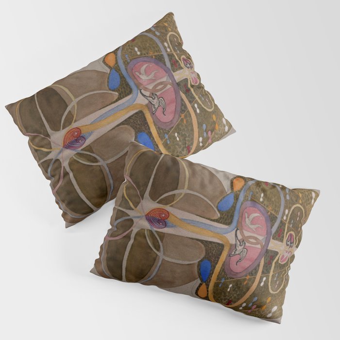 Hilma af Klint The Tree Of Knowledge No . 1 ,B ( 1913) Pillow Sham Gallery Image 1