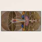 Hilma af Klint The Tree Of Knowledge No . 1 ,B ( 1913) Desk Mat Gallery Image 3