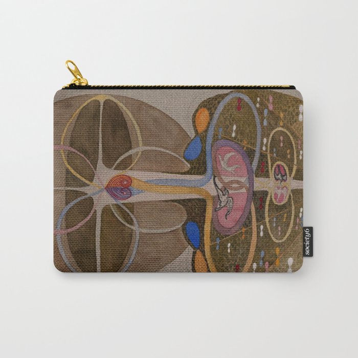 Hilma af Klint The Tree Of Knowledge No . 1 ,B ( 1913) Carry All Pouch Gallery Image 1