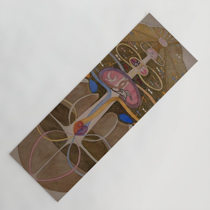 Hilma af Klint The Tree Of Knowledge No . 1 ,B ( 1913) Yoga Mat Gallery Image 1