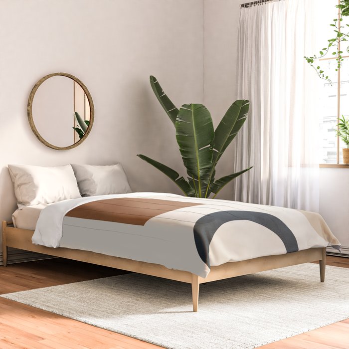Geometric Modern Art 32 Comforter Gallery Image 2